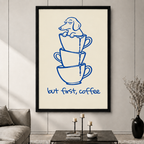 模板1 - But First Coffee腊肠犬