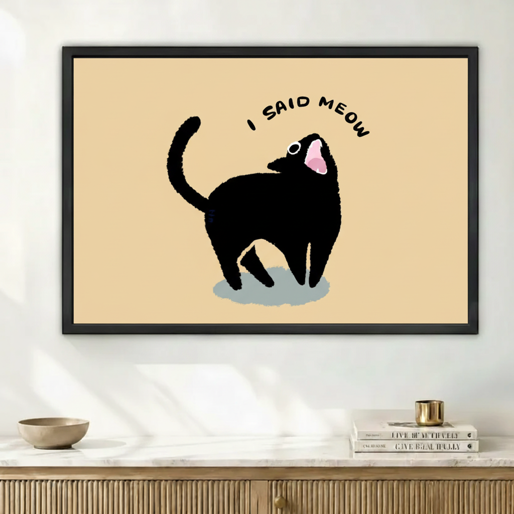 模板1 - I SAID MEOW