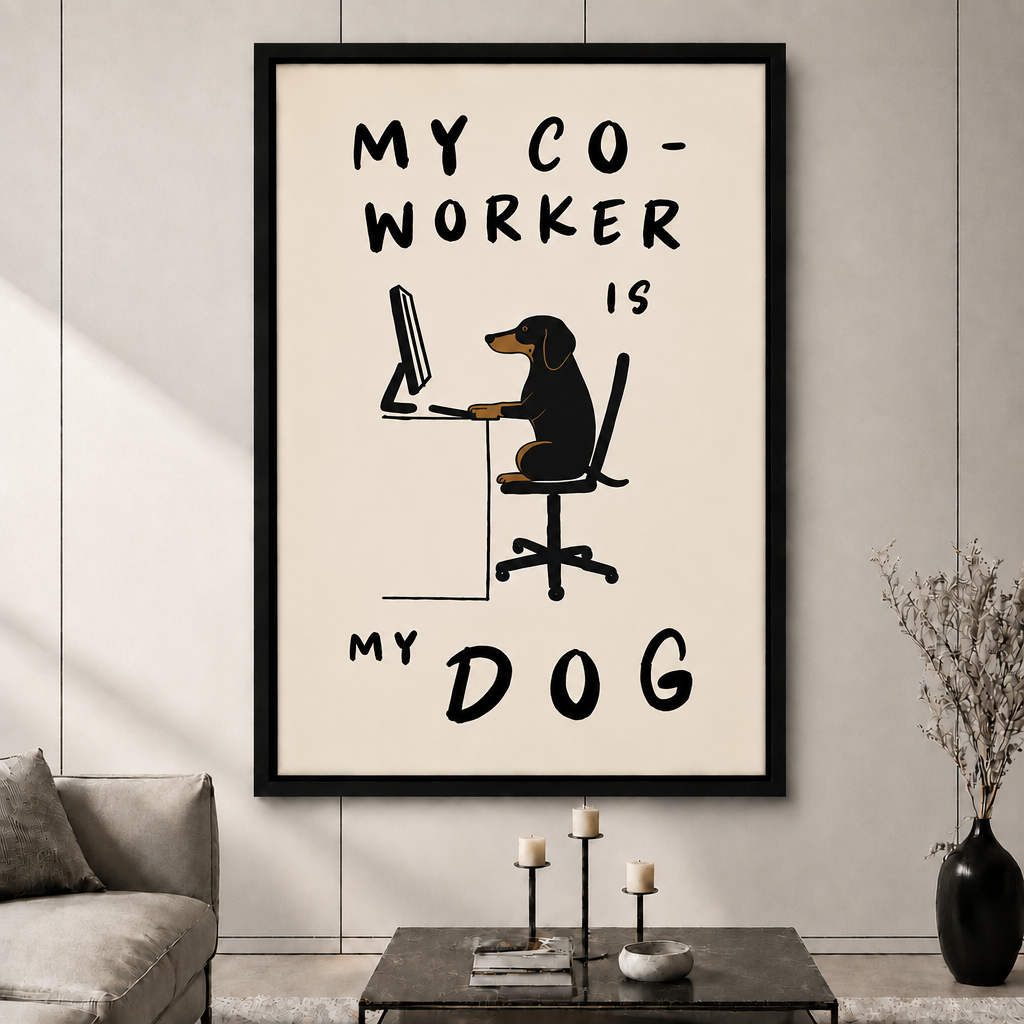 模板1 - My Co-worker Is My Dog