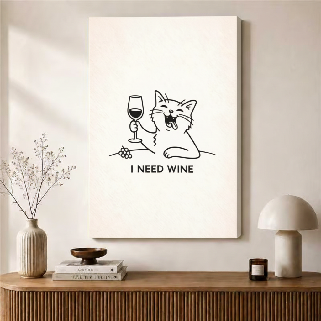 模板2 - I Need Wine猫修正