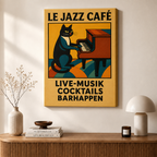模板2 - Le Jazz Café复古海报
