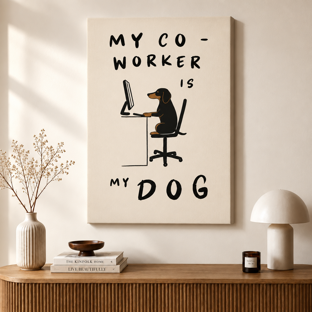 模板2 - My Co-worker Is My Dog