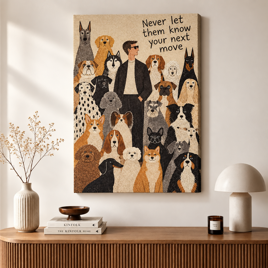 模板2 - Never Let Them Know群犬图