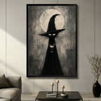 主图2 - Witch Cat Martini Scene