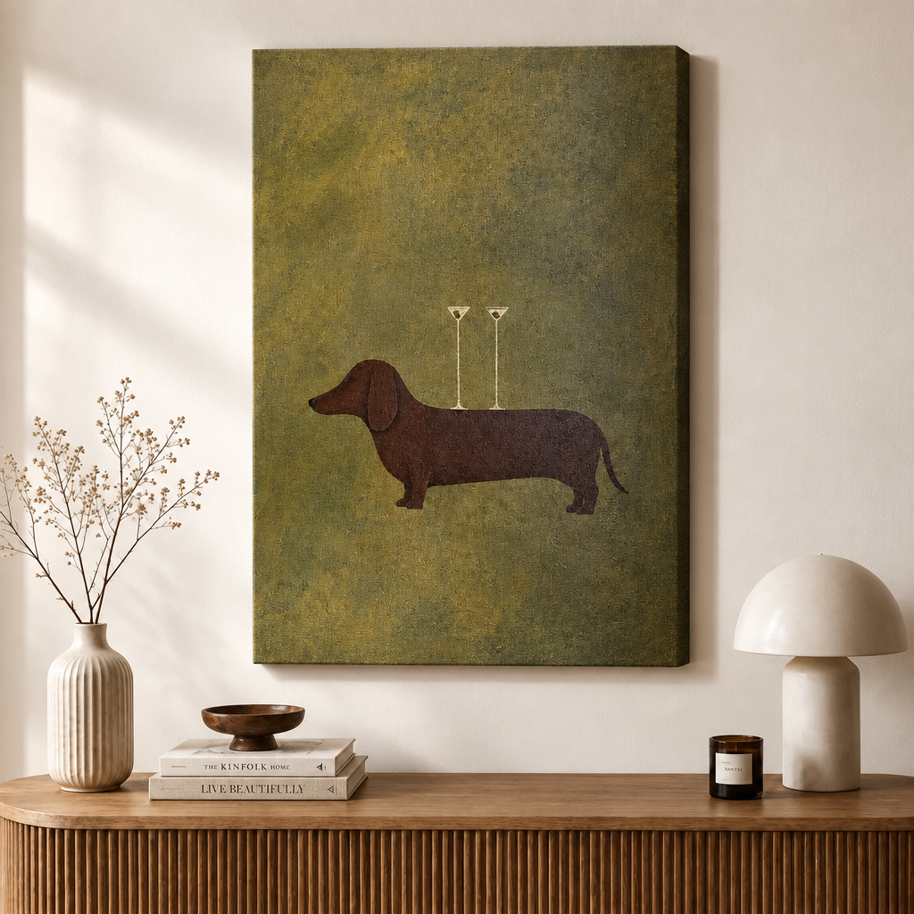 模板2 - 腊肠犬马提尼