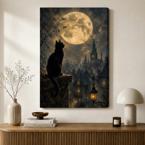 主图2-黑猫月夜城堡