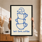 模板3 - But First Coffee腊肠犬