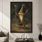 Wizard Frog Canvas Wall Art