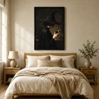 Dark Academia Witch Potion Canvas Wall Art
