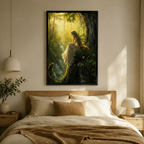 Forest Fairy Enchanted Woodland Fantasy Canvas Art