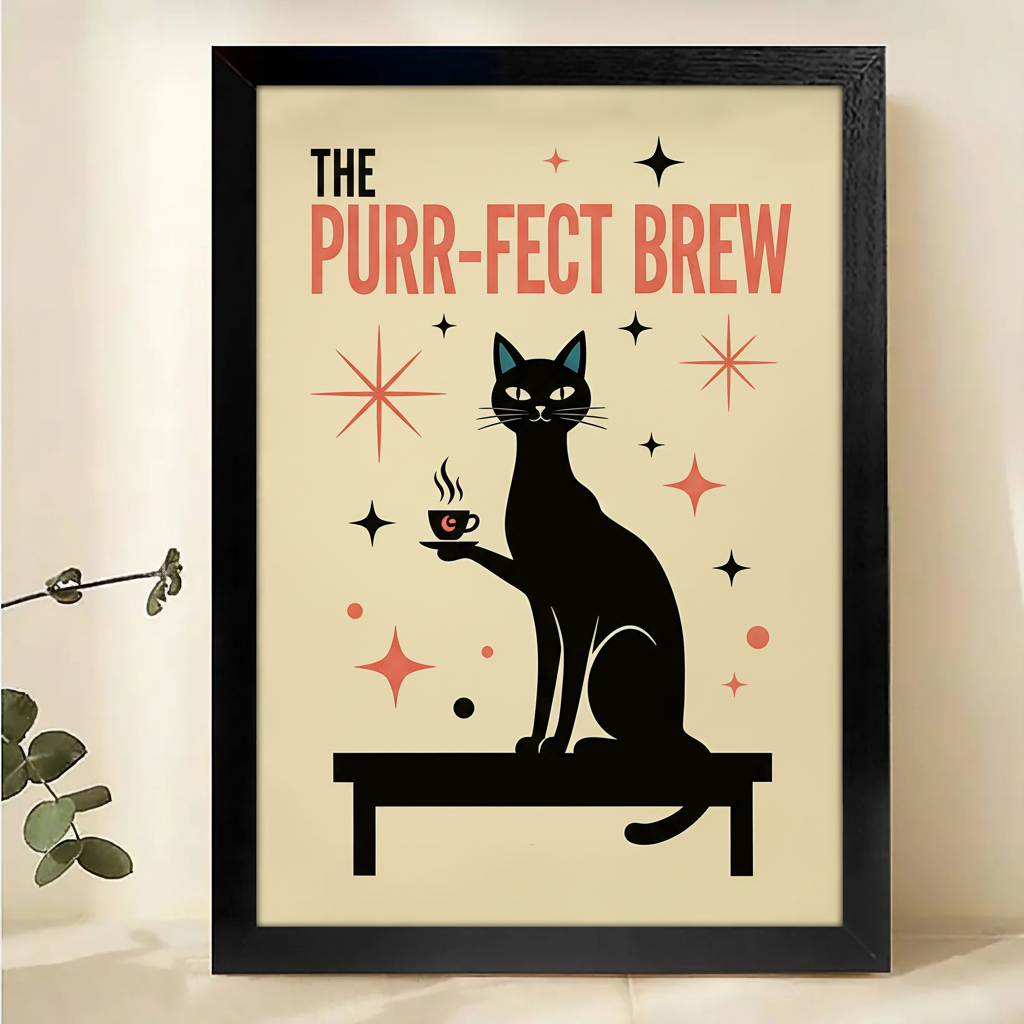 The Purr-fect Brew木框场景